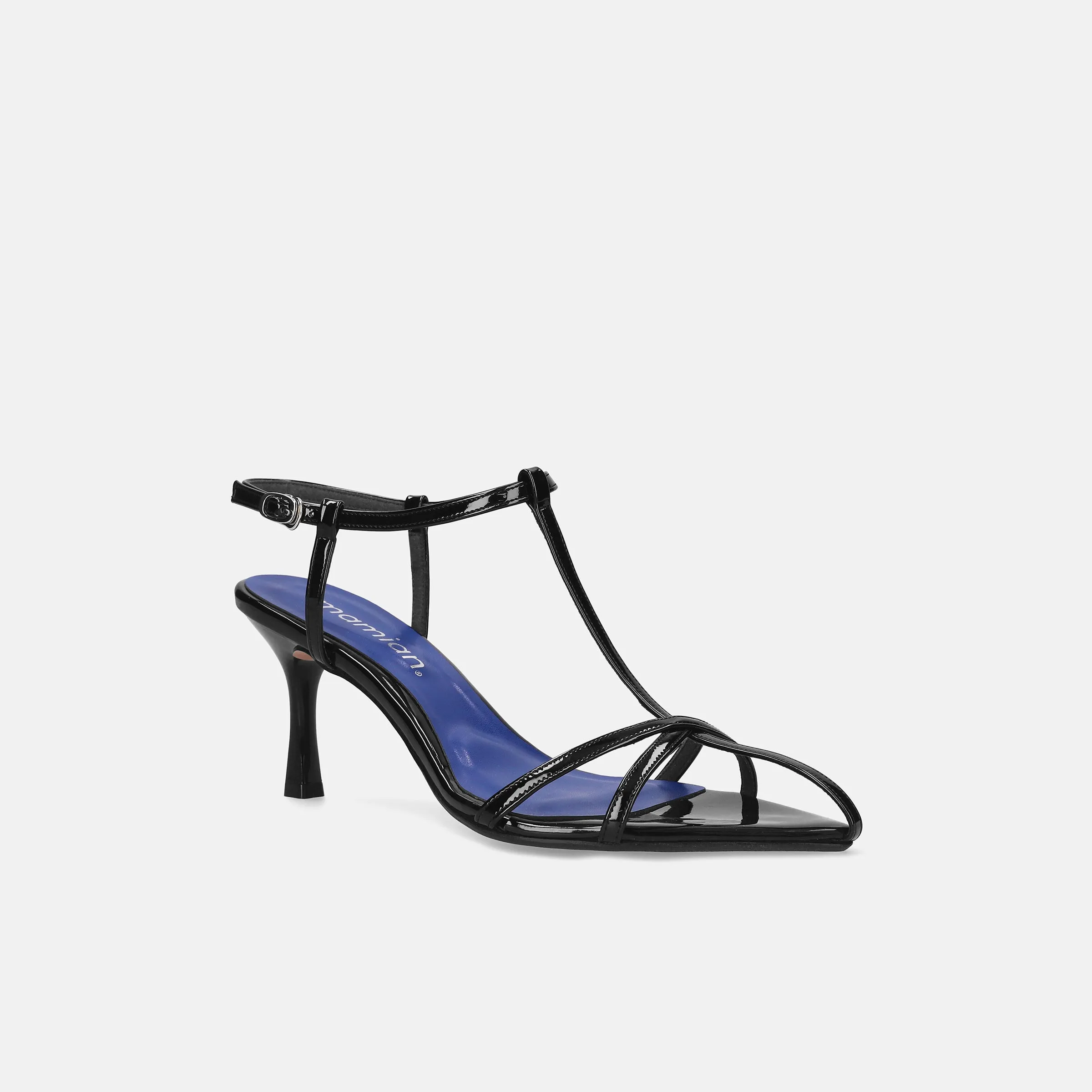 30% OFF: 2022SS: Mesh Design Clear Heel Mule (m96103) Black MS