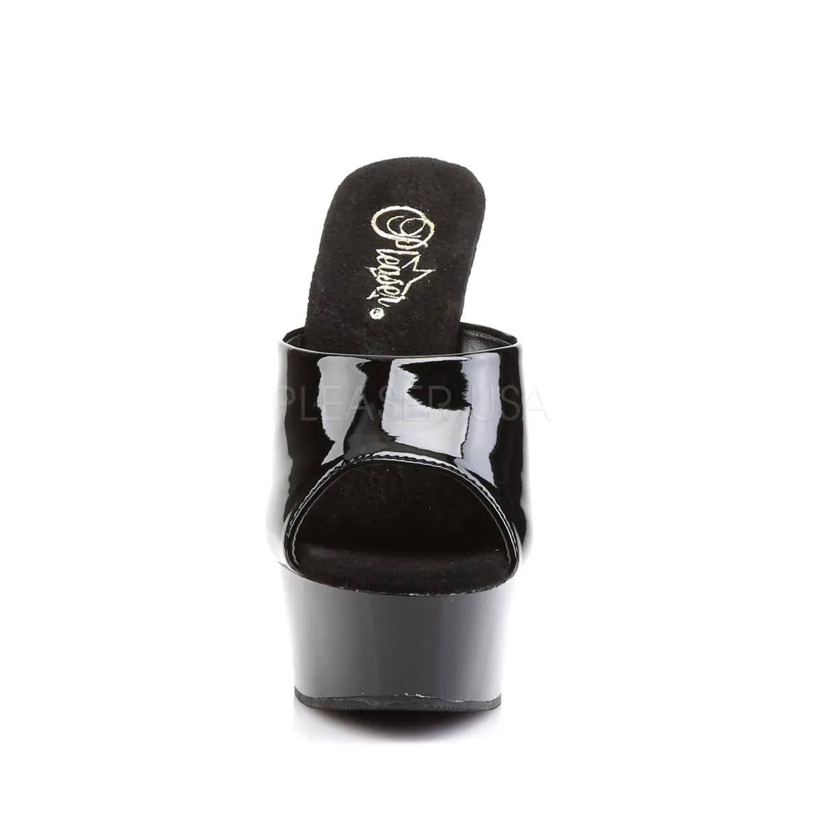 6 Inch Heel DELIGHT-601 Black Patent