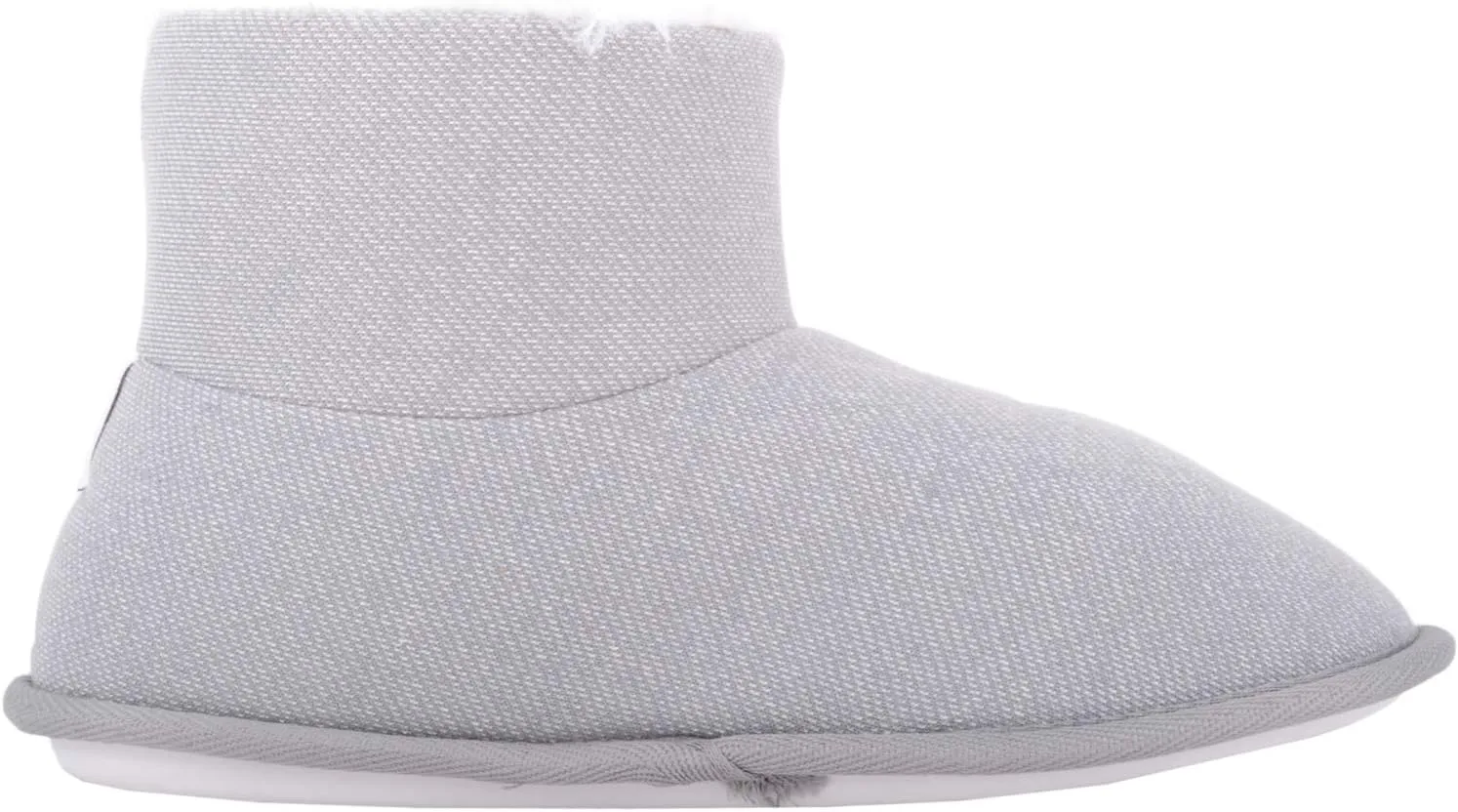 ABSOLUTE FOOTWEAR Arabella, Womens Slip On Winter Bootie Slippers with Pom Pom Design