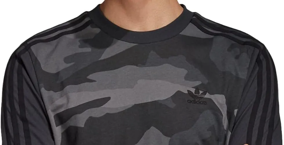 adidas Originals Men's Camo Long-Sleeve Tee