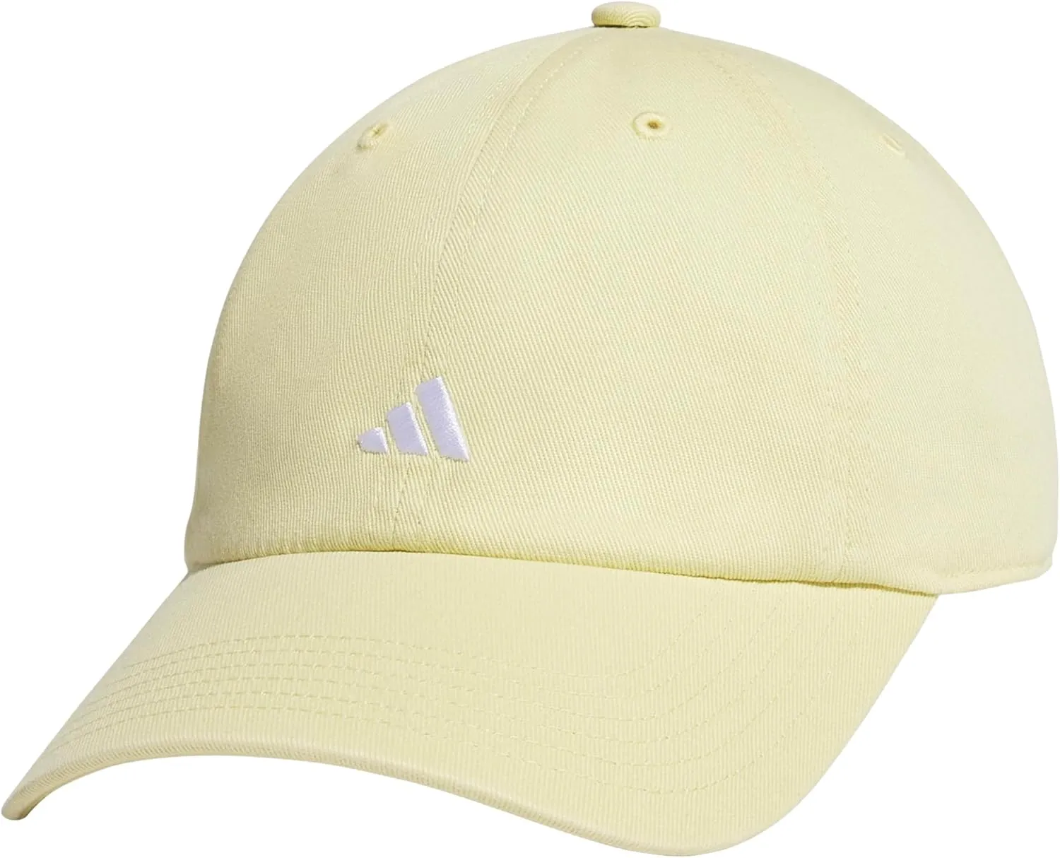 adidas Women's Saturday Hat, relaxed fit athletic adjustable cotton baseball cap