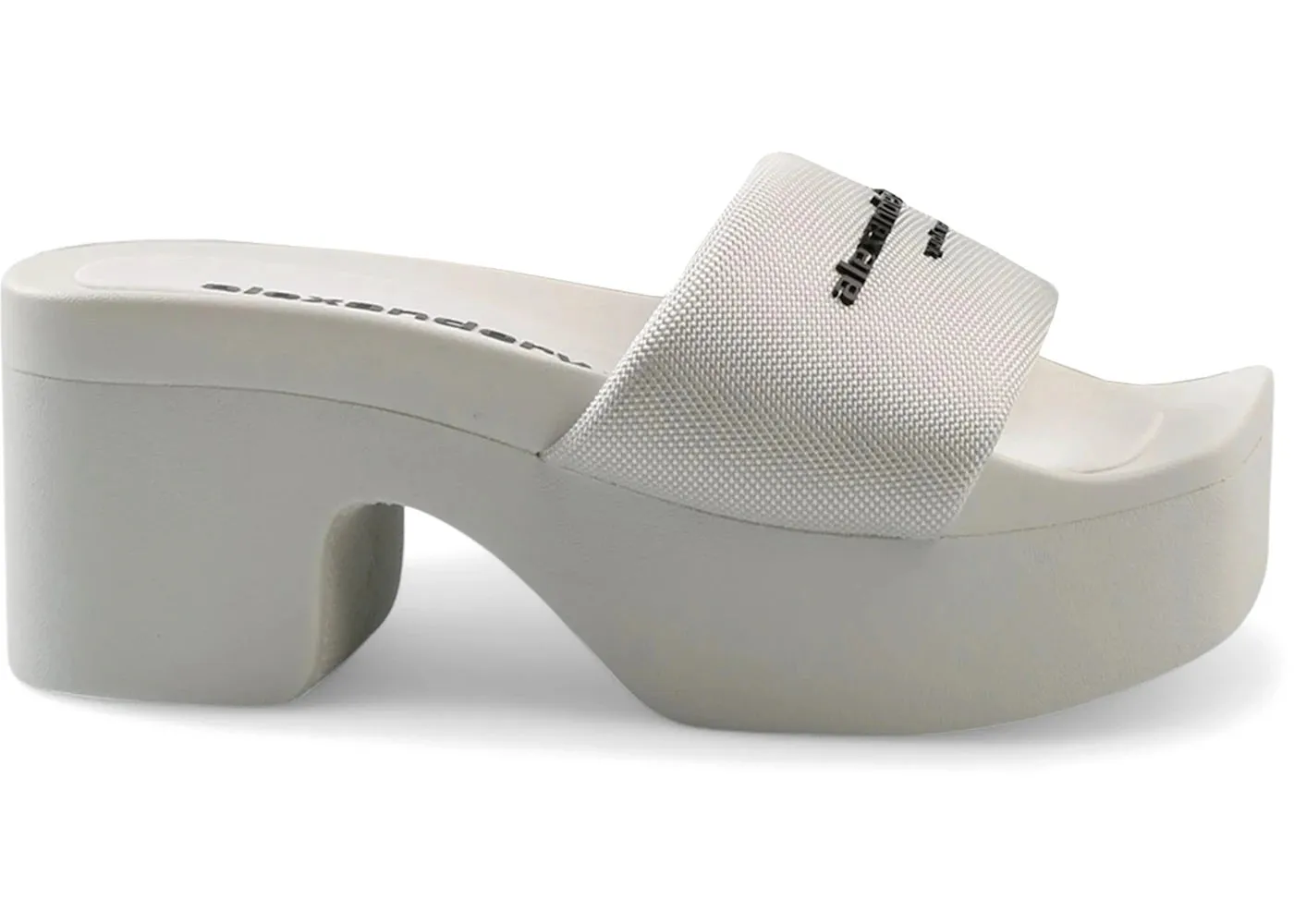 Alexander Wang Aw Platform Slide White (Women'S)