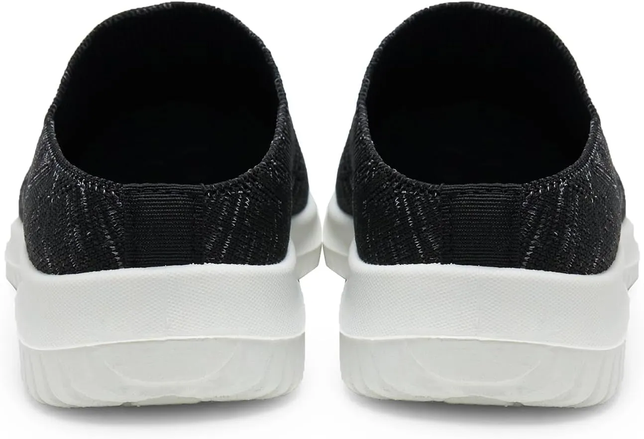 Alexis Leroy Women's Lightweight Breathable Mesh Slippers Anti-Slip Durable Indoor Outdoor Mule Slippers Casual Mesh Lazy Shoes