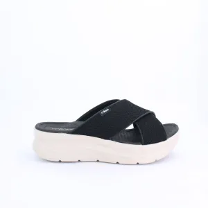 ALLEN SPORTY SLIDE SANDAL - BLACK