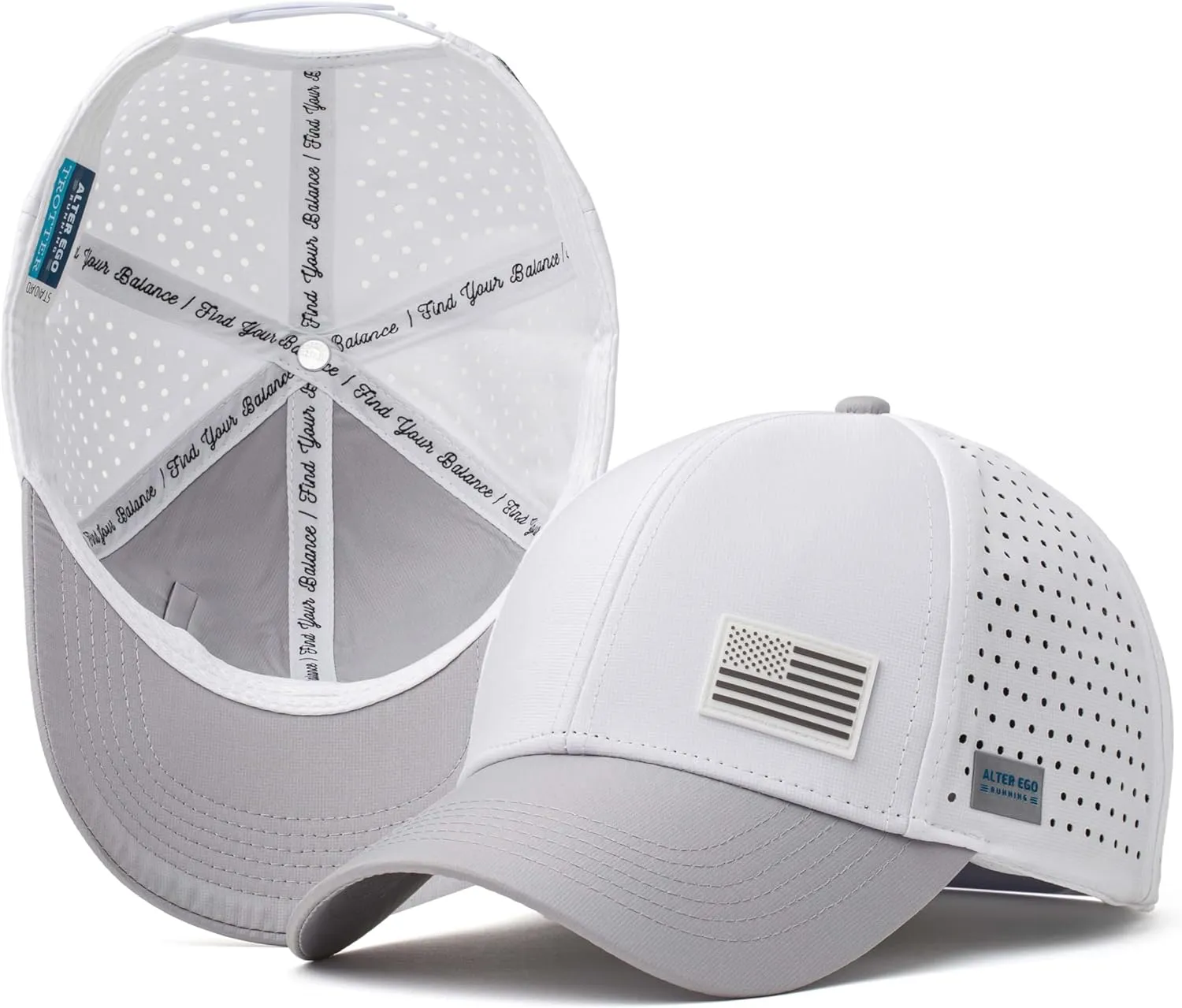 Alter Ego Trotter Splash Running Hat – Lightweight, Water Repellent, Men & Women