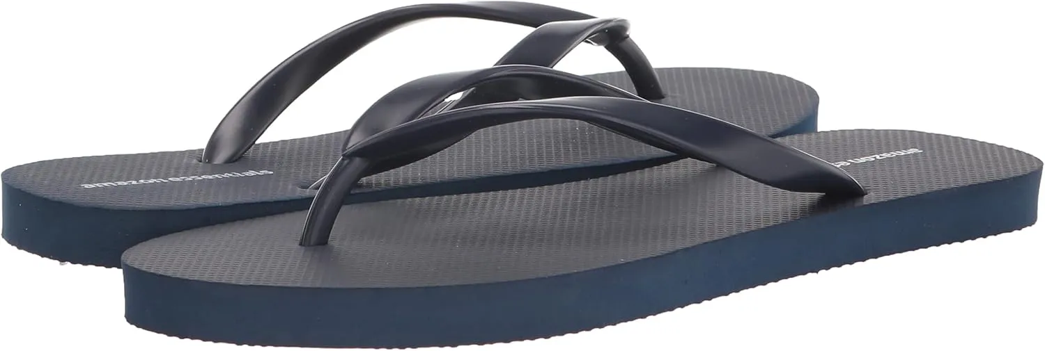 Amazon Essentials Women's Flip Flops, Pack of 3
