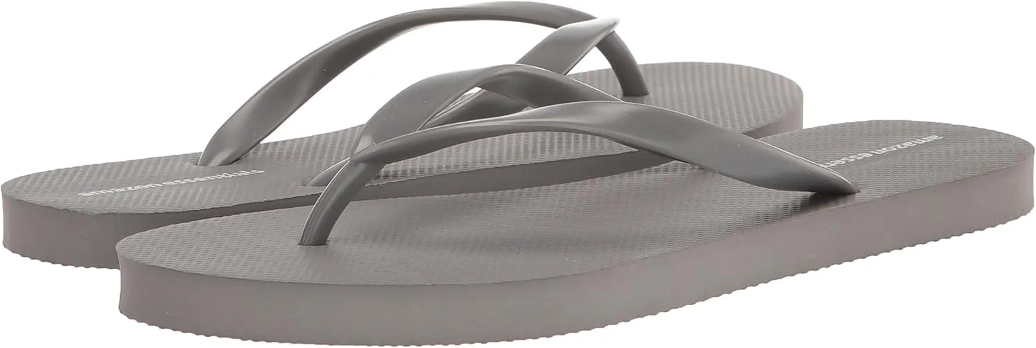 Amazon Essentials Women's Flip Flops, Pack of 3