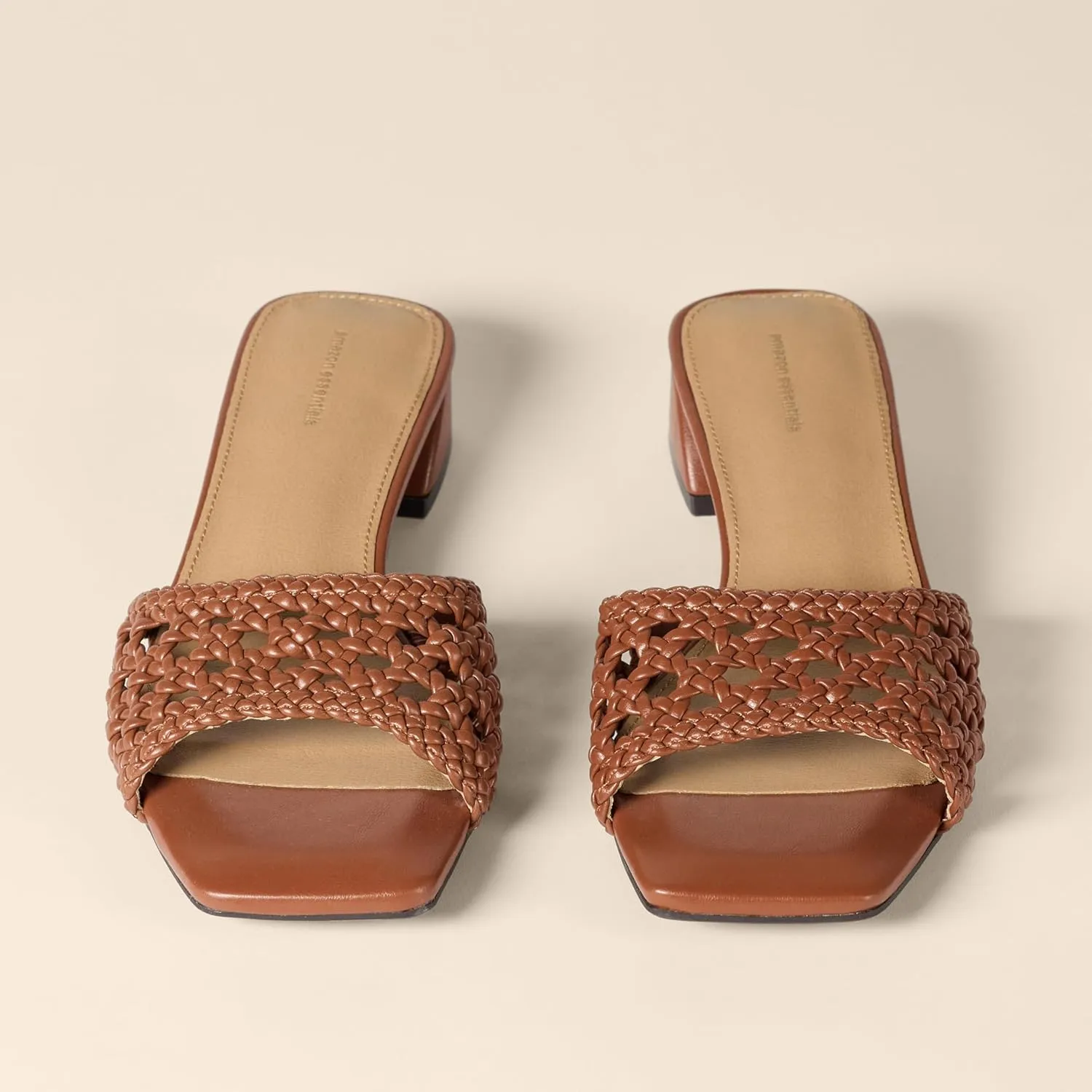 Amazon Essentials Women's Mini Heel Mule Sandals