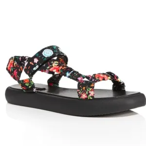 Aqua Women's Tenly Platform Sandals Floral 8.5M