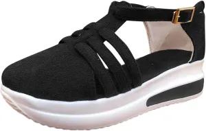 Arch Support Orthopedic Sandals for Women Comfortable Walking Shoes Lightweight Adjustable Straps Summer Beach Casual Outdoor Recovery Slides
