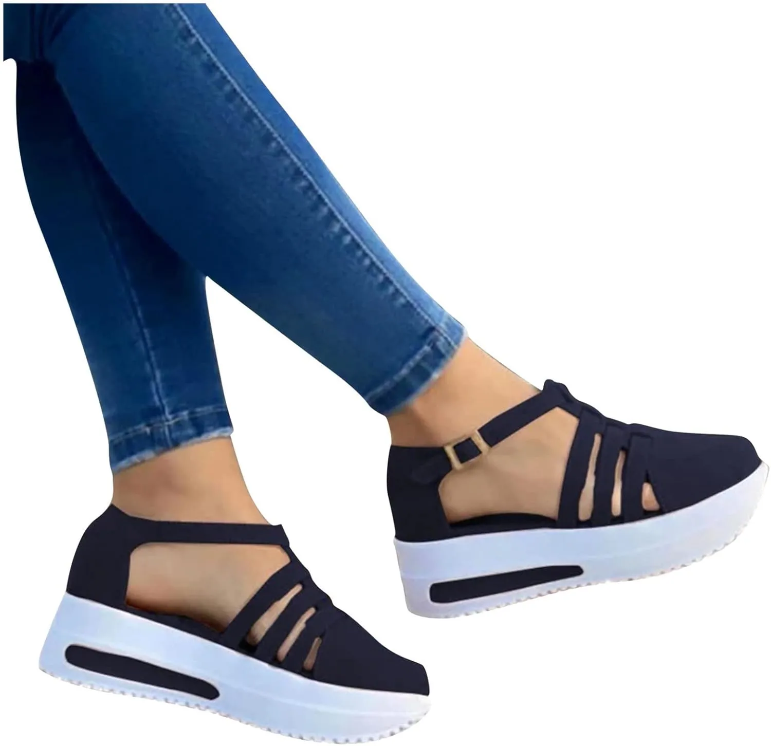 Arch Support Orthopedic Sandals for Women Comfortable Walking Shoes Lightweight Adjustable Straps Summer Beach Casual Outdoor Recovery Slides