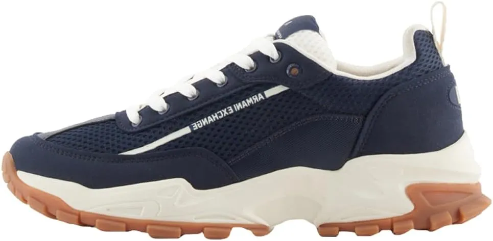 Armani Exchange Men's Waffle Tread Logo Aspen Sneaker