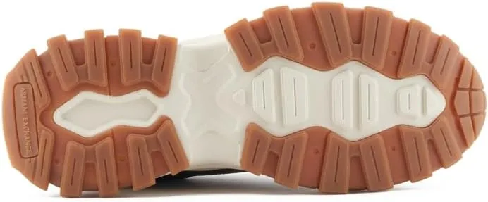 Armani Exchange Men's Waffle Tread Logo Aspen Sneaker
