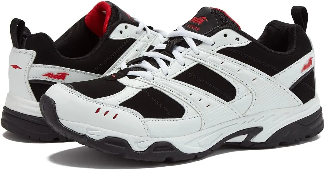 Avia Avi-Verge Mens Sneakers - Cross Trainer Mens Tennis Shoes, Pickleball or Walking Shoes for Men, Medium or Extra Wide Width Court Shoes Size 7 to 16