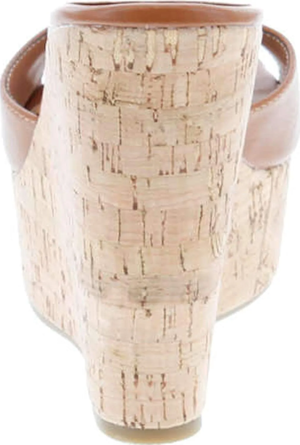 BAMBOO® Women's Clear Band Platform Wedge Slide
