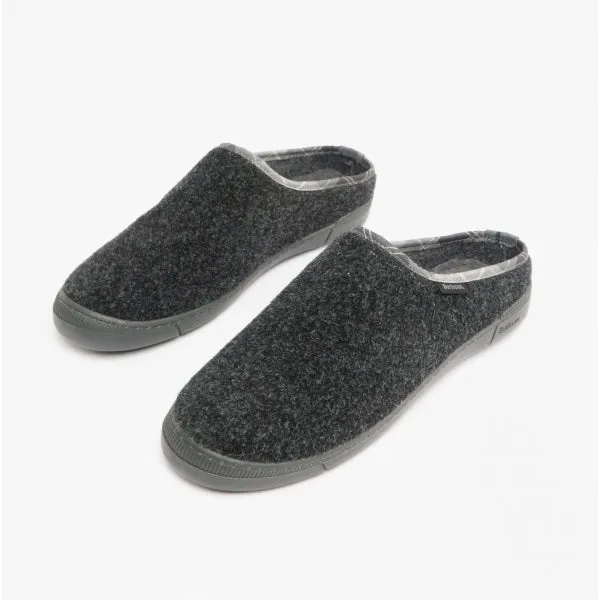 Barbour RICHIE Mens Mule Slippers Grey