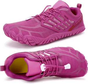 Barefoot Shoes Women Wide Toe Box Zero Drop Minimalist Shoes for Workout Cross-Trainer Walking Hiking Water Hike Grounded Footwear