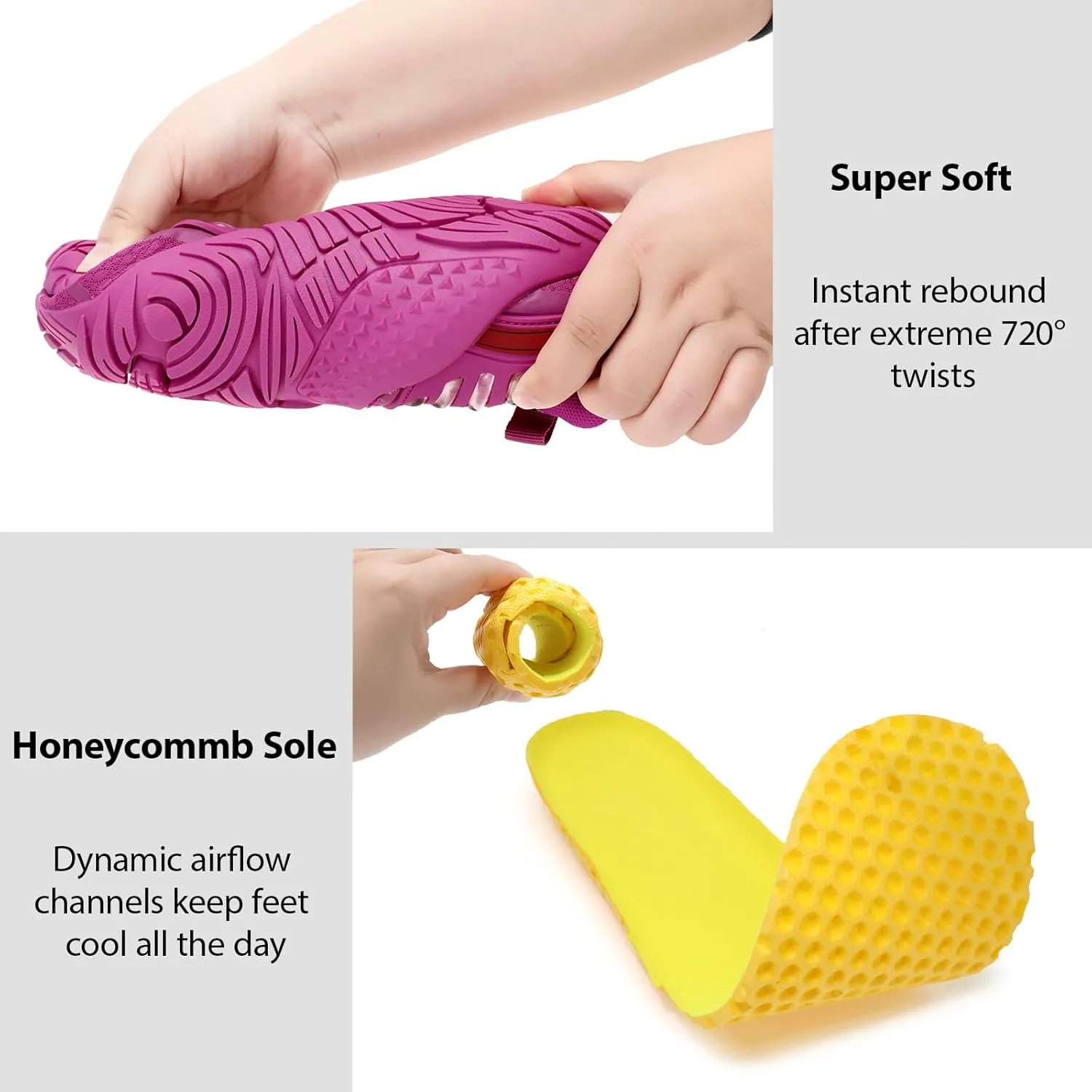 Barefoot Shoes Women Wide Toe Box Zero Drop Minimalist Shoes for Workout Cross-Trainer Walking Hiking Water Hike Grounded Footwear
