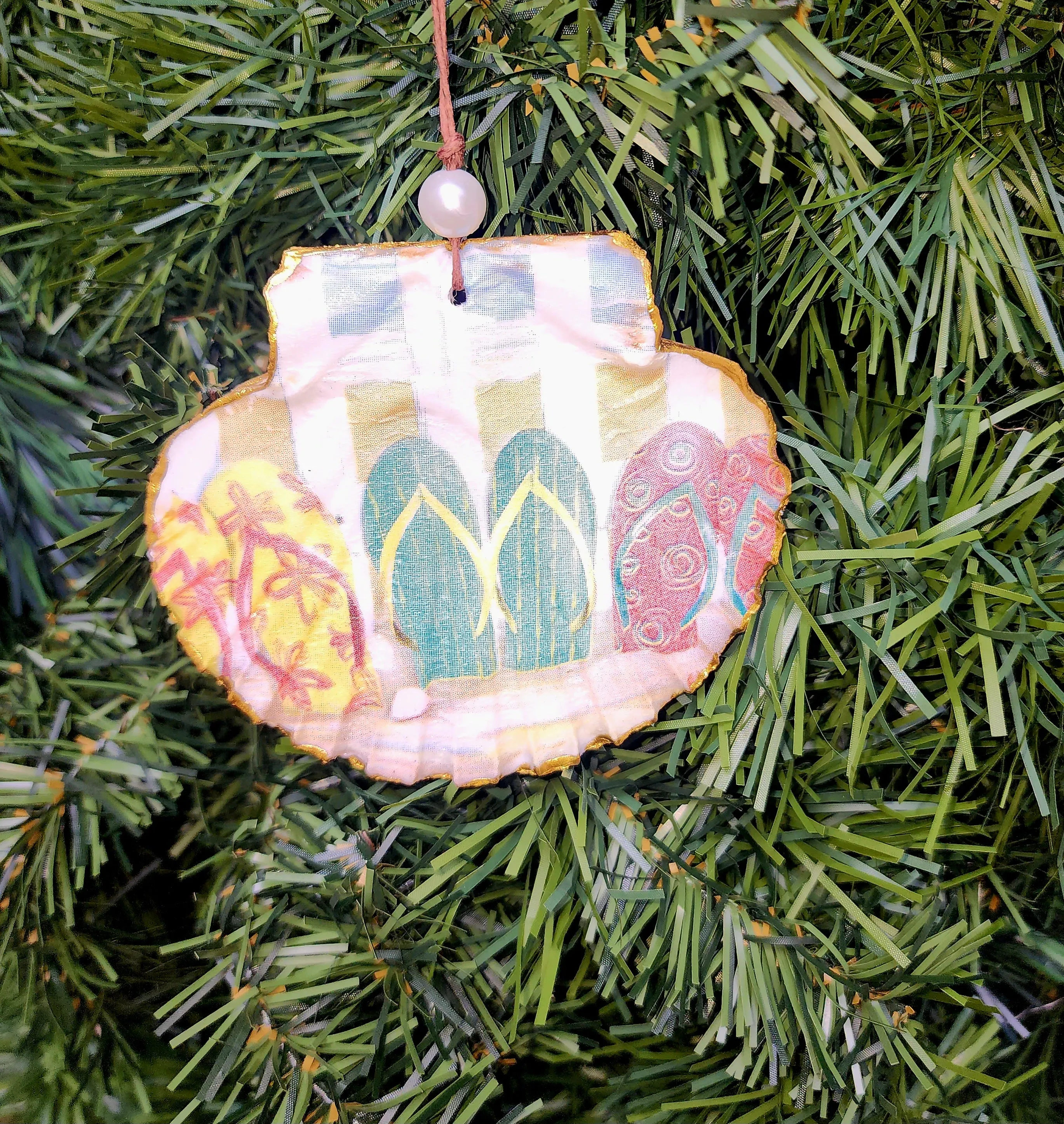 Beach Flip Flop Ornament