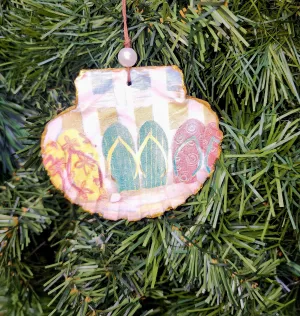 Beach Flip Flop Ornament