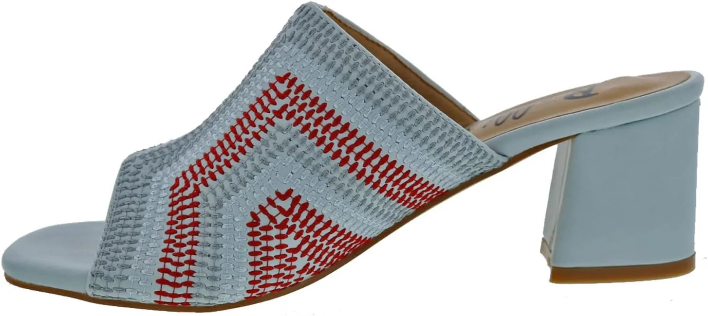 Bellini Faint Womens Slip On Chunky Heel Mule
