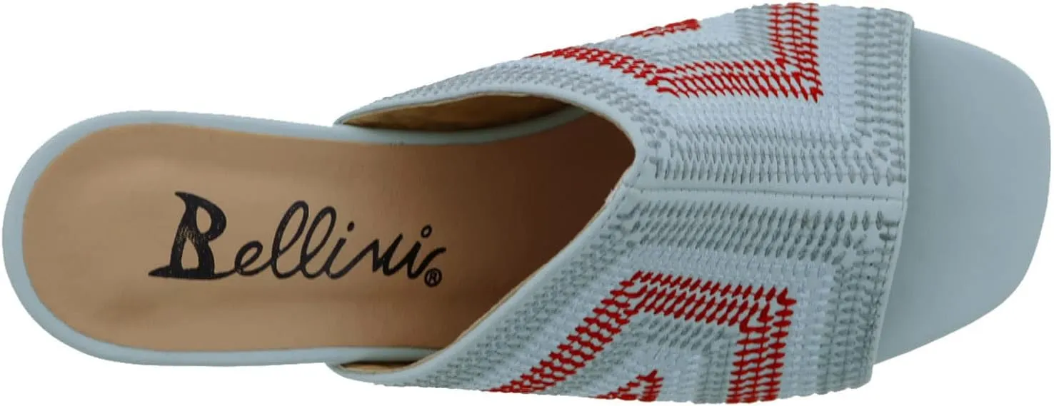 Bellini Faint Womens Slip On Chunky Heel Mule
