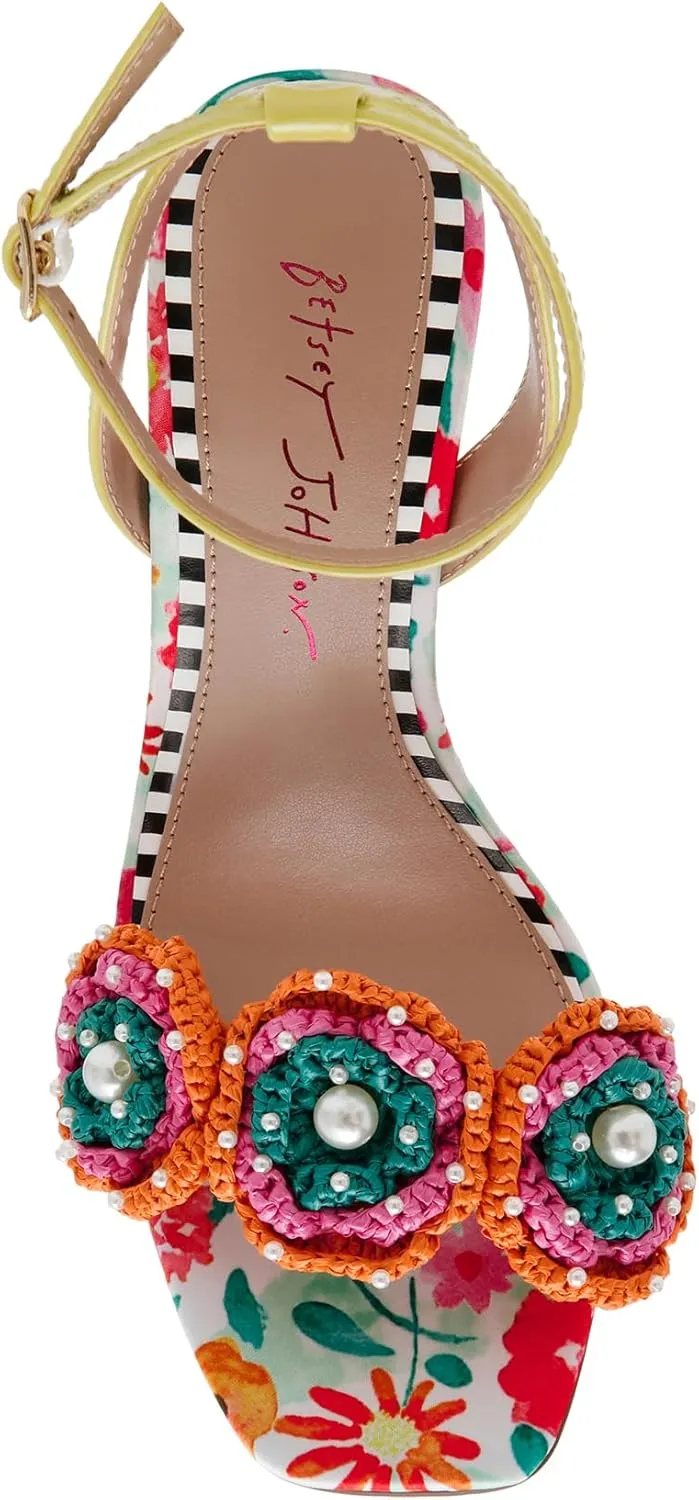 Betsey Johnson Women's Ainsleyy Heeled Sandal