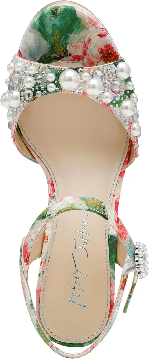 Betsey Johnson Women's Avian Heeled Sandal