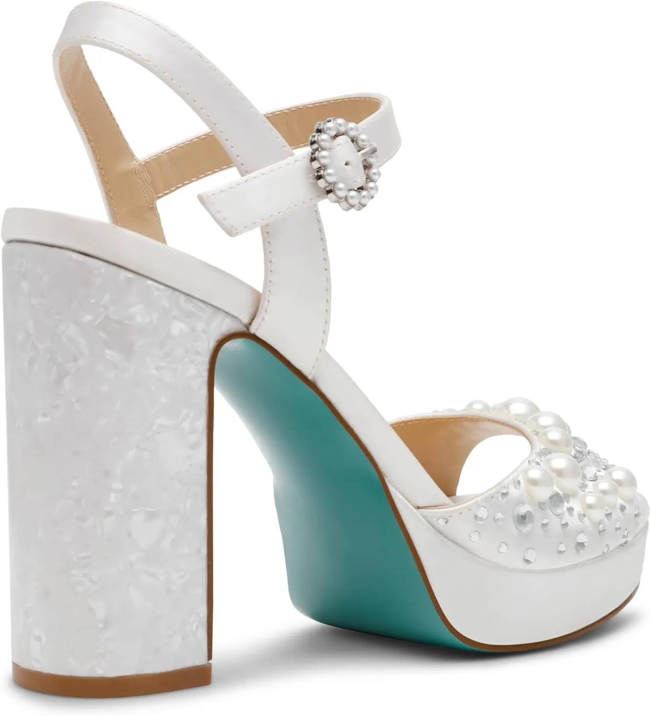 Betsey Johnson Women's Avian Heeled Sandal