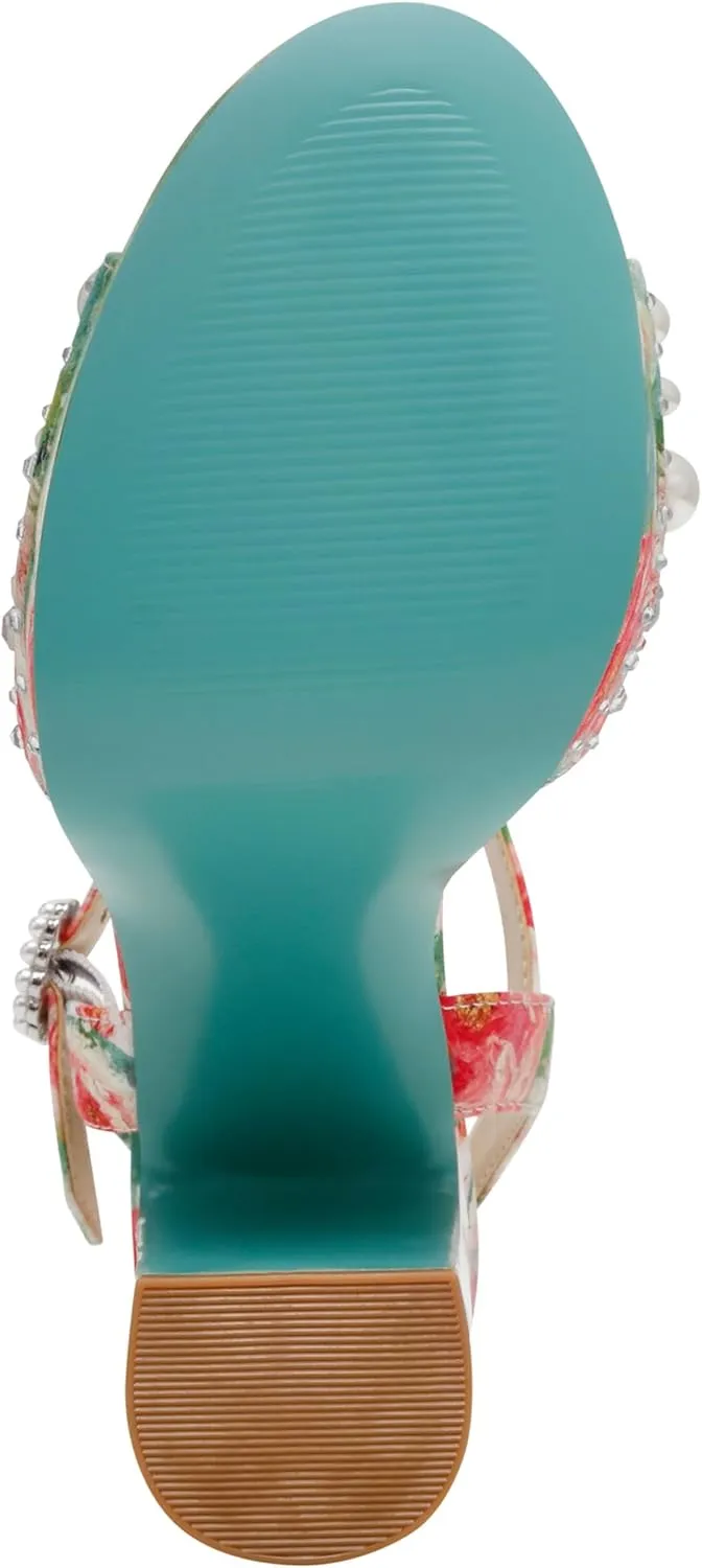 Betsey Johnson Women's Avian Heeled Sandal