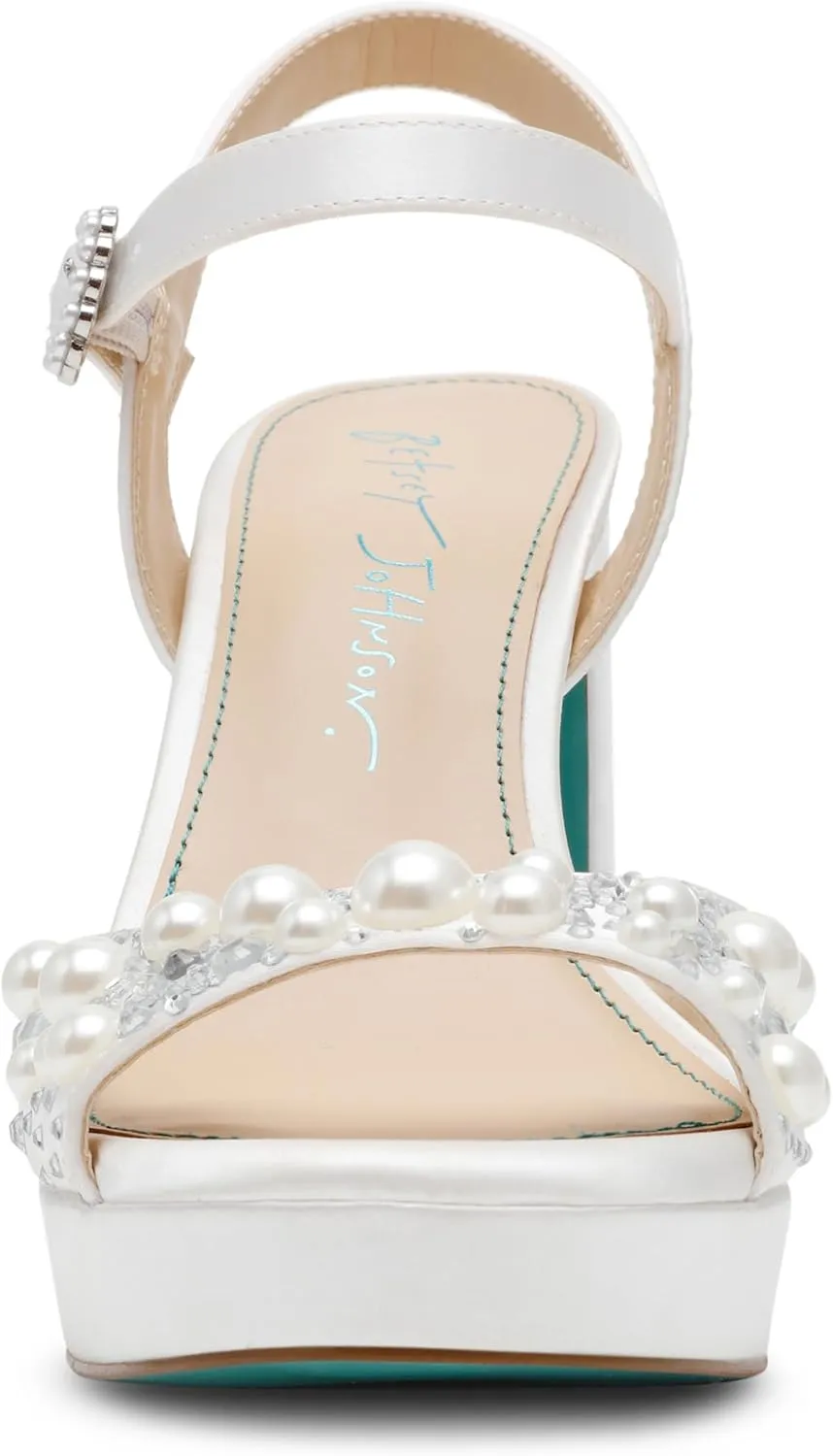 Betsey Johnson Women's Avian Heeled Sandal