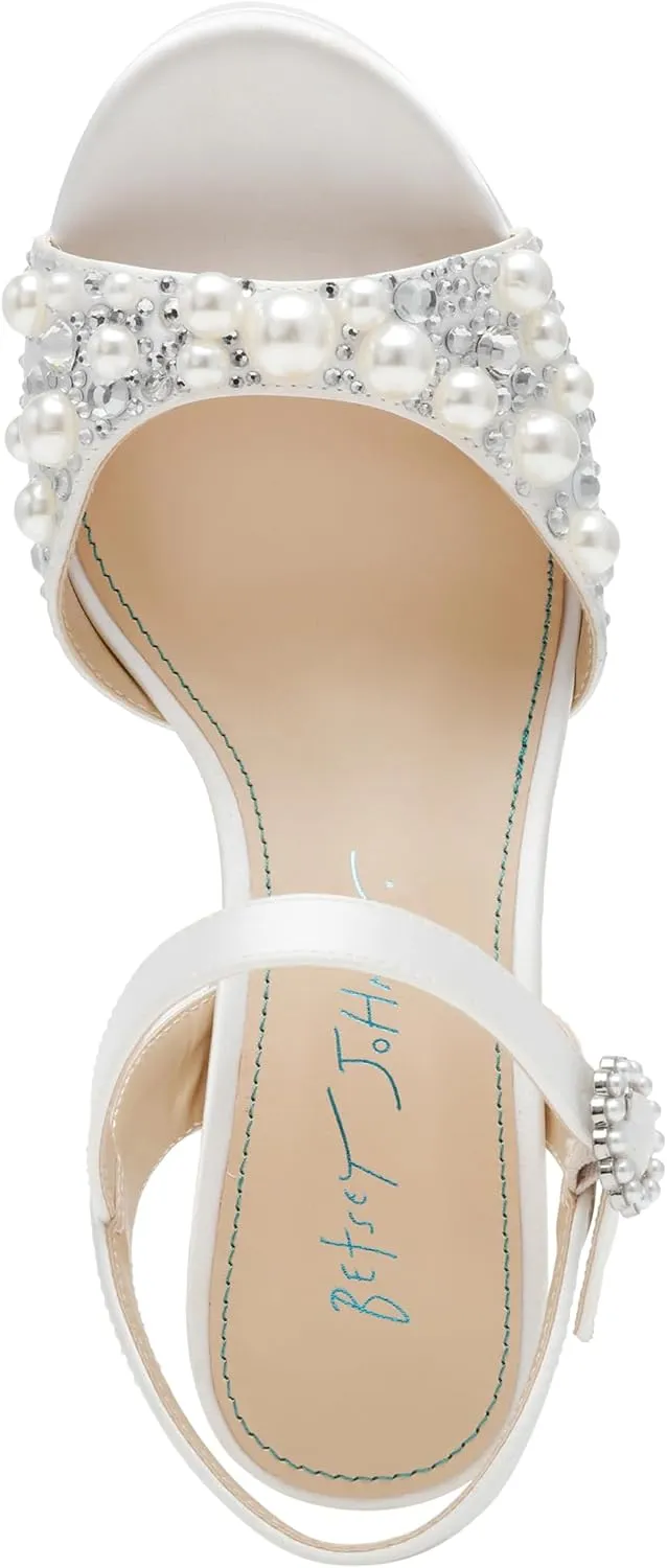 Betsey Johnson Women's Avian Heeled Sandal