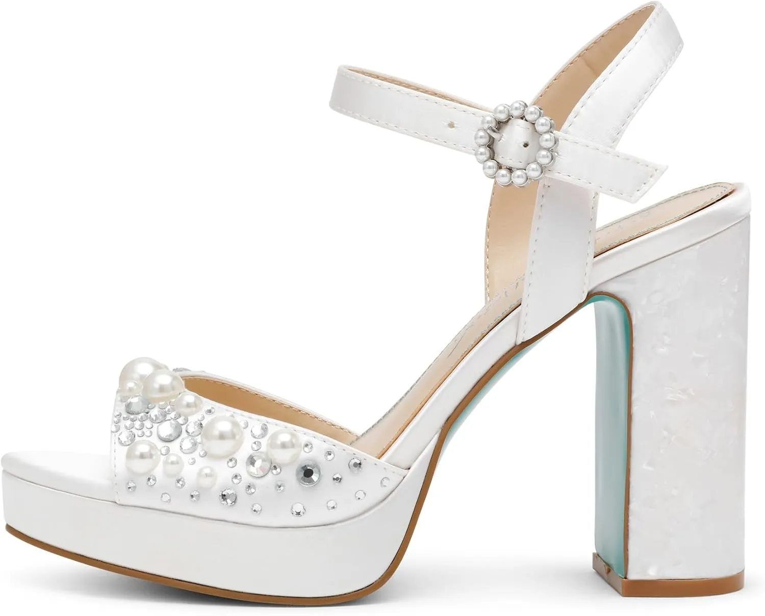 Betsey Johnson Women's Avian Heeled Sandal