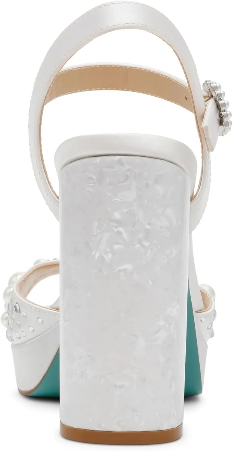 Betsey Johnson Women's Avian Heeled Sandal