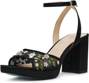 Betsey Johnson Women's Kirra Heeled Sandal