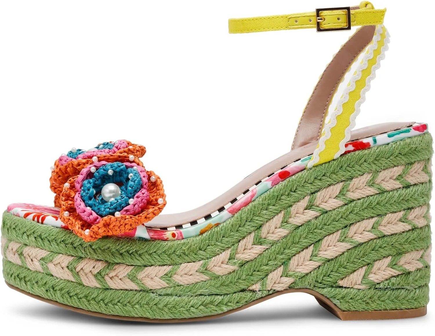 Betsey Johnson Women's Marabela Wedge Sandal