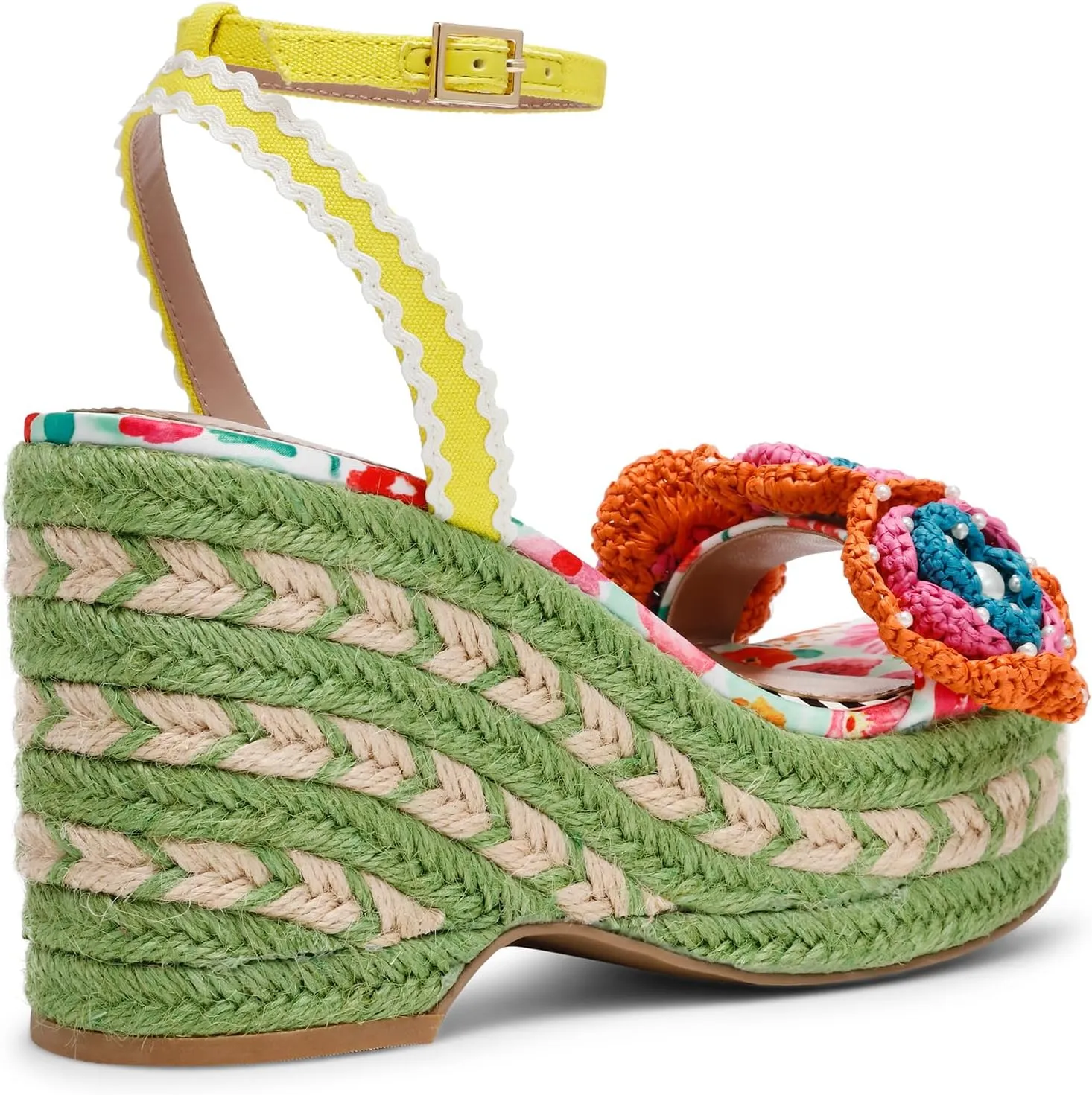 Betsey Johnson Women's Marabela Wedge Sandal