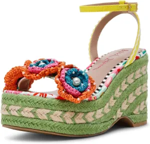 Betsey Johnson Women's Marabela Wedge Sandal