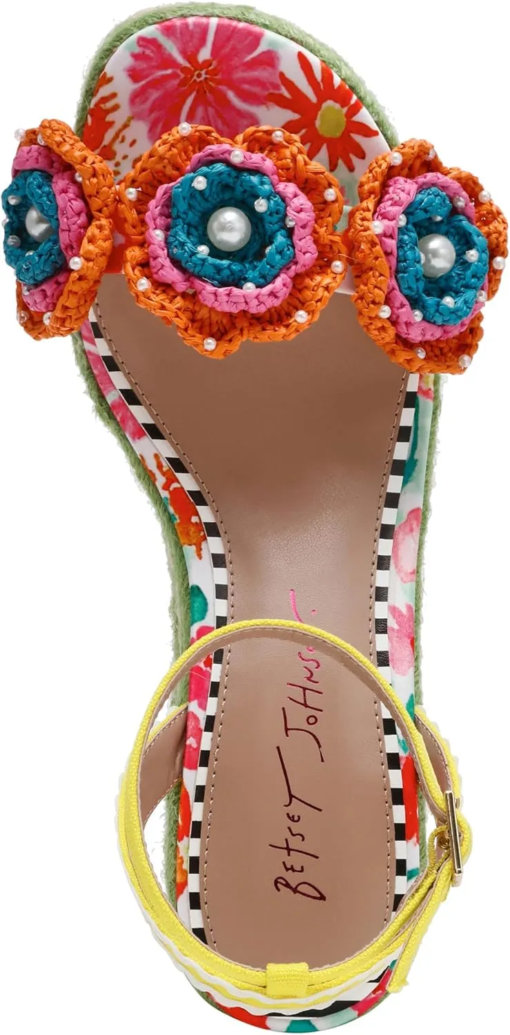 Betsey Johnson Women's Marabela Wedge Sandal