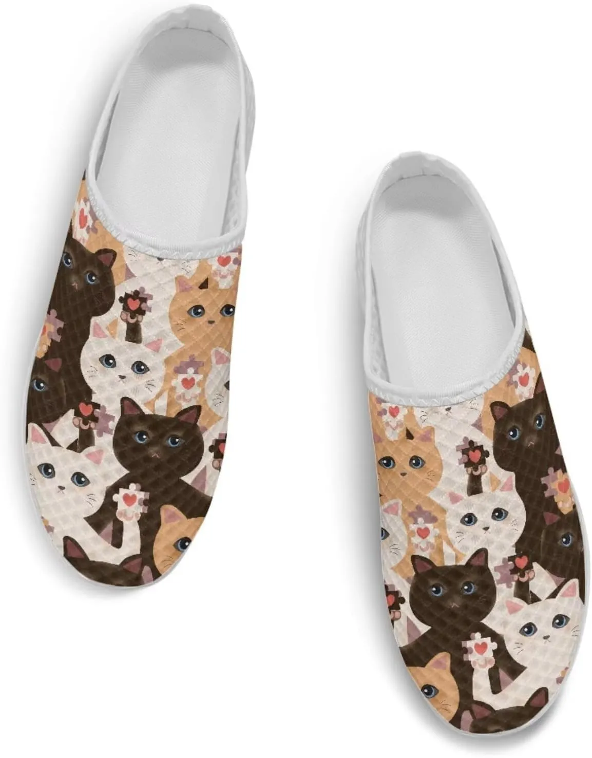 Binienty Clogs for Women Slip on Mesh Mule Shoes Arch Support Garden Clogs with EVA Sole