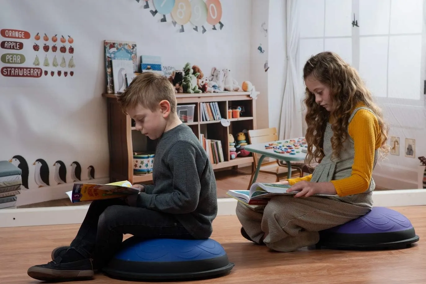 bintiva Active Floor Seat - for Students, and Children of All Ages - Flexible Seating That Can Increase Focus and Concentration