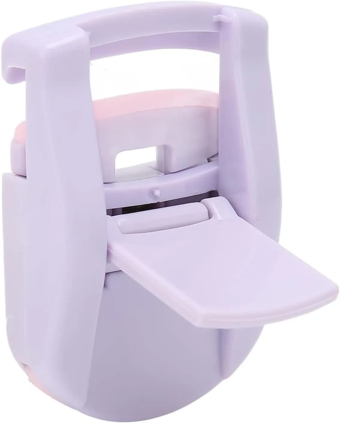 Blevora Eyelash Curler, Viral Blevora Nutrient Lash Curlers, Portable Travel Eyelash Curler, Wide Angle Long Lasting Partial Professional Mini Eye Eyelash, with Soft Lash Silicon Pads (Purple)