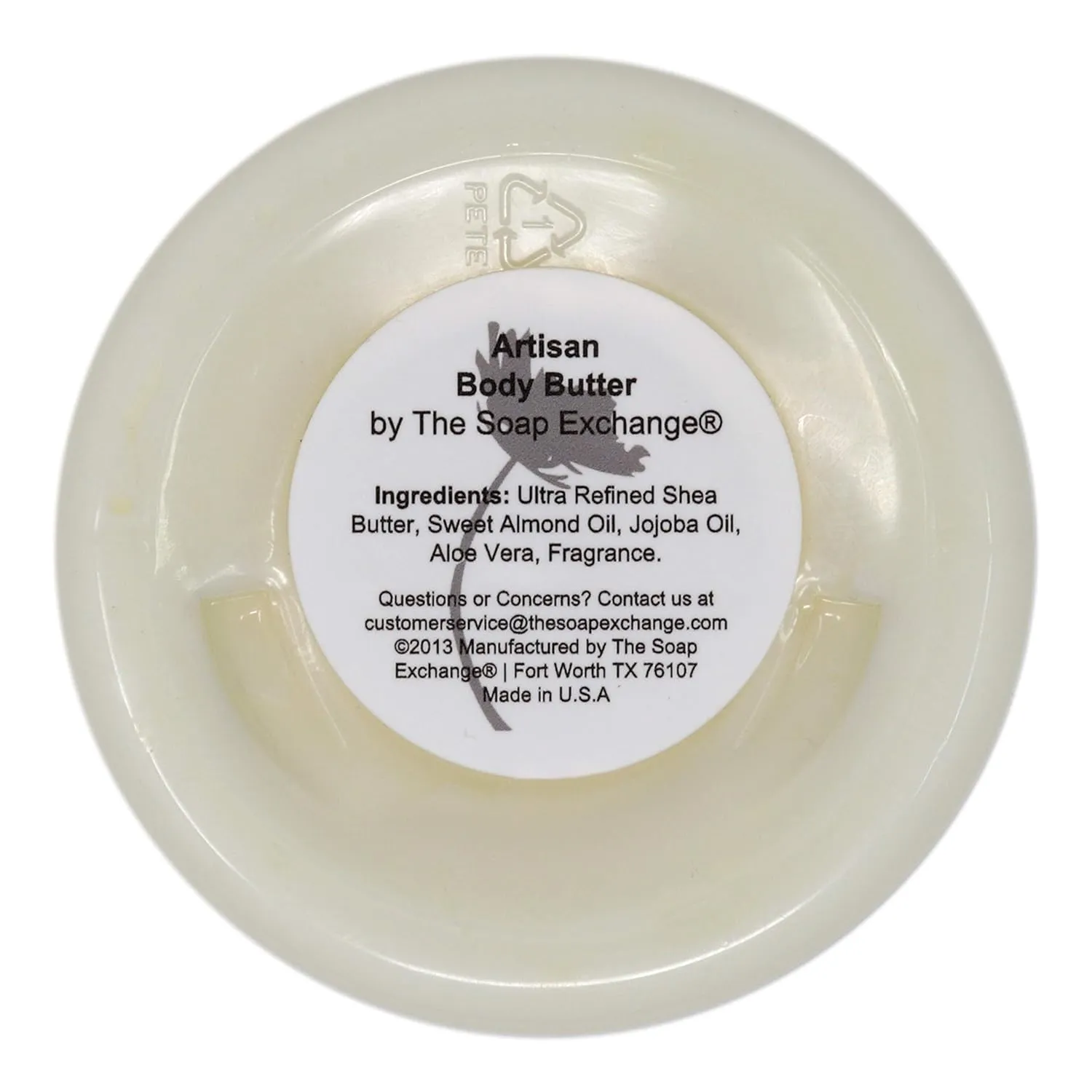 Body Butter - Beach Baby Scent - Hand Crafted 4 fl oz / 120 ml Natural Artisan Skin Care, Shea Butter, Aloe Vera, Nourish, Moisturize, & Protect. Made in the USA.