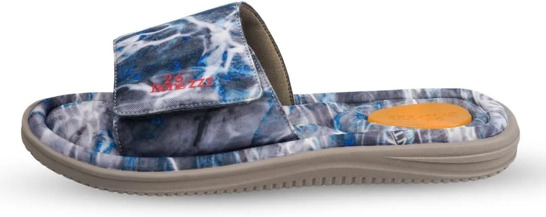 Bonezzz Glidezzz Memory Foam Slides – Recovery Sandals w/Heel Pad & EVA Traction