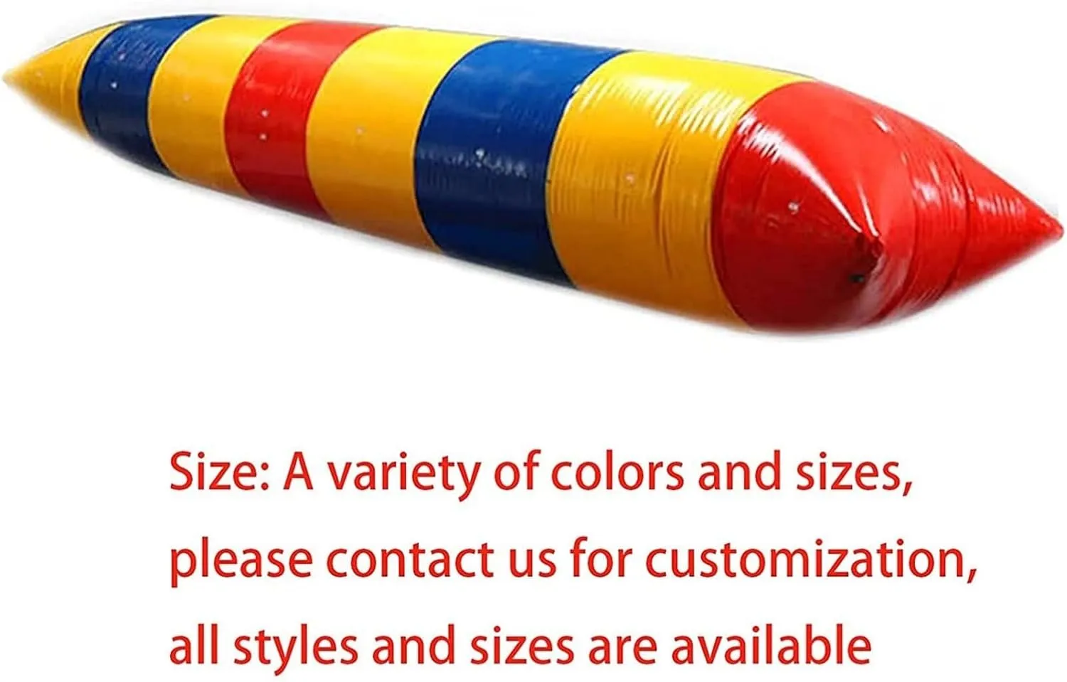 Bounce Swim Platform,Inflatable Water Trampoline, Inflatable Water Drop Diving Airbag Water Ejection Water Droplet Inflatable Water Bomb Pillow, Inflatable Water Polo Jumping, Water Toys(1.5*5m)