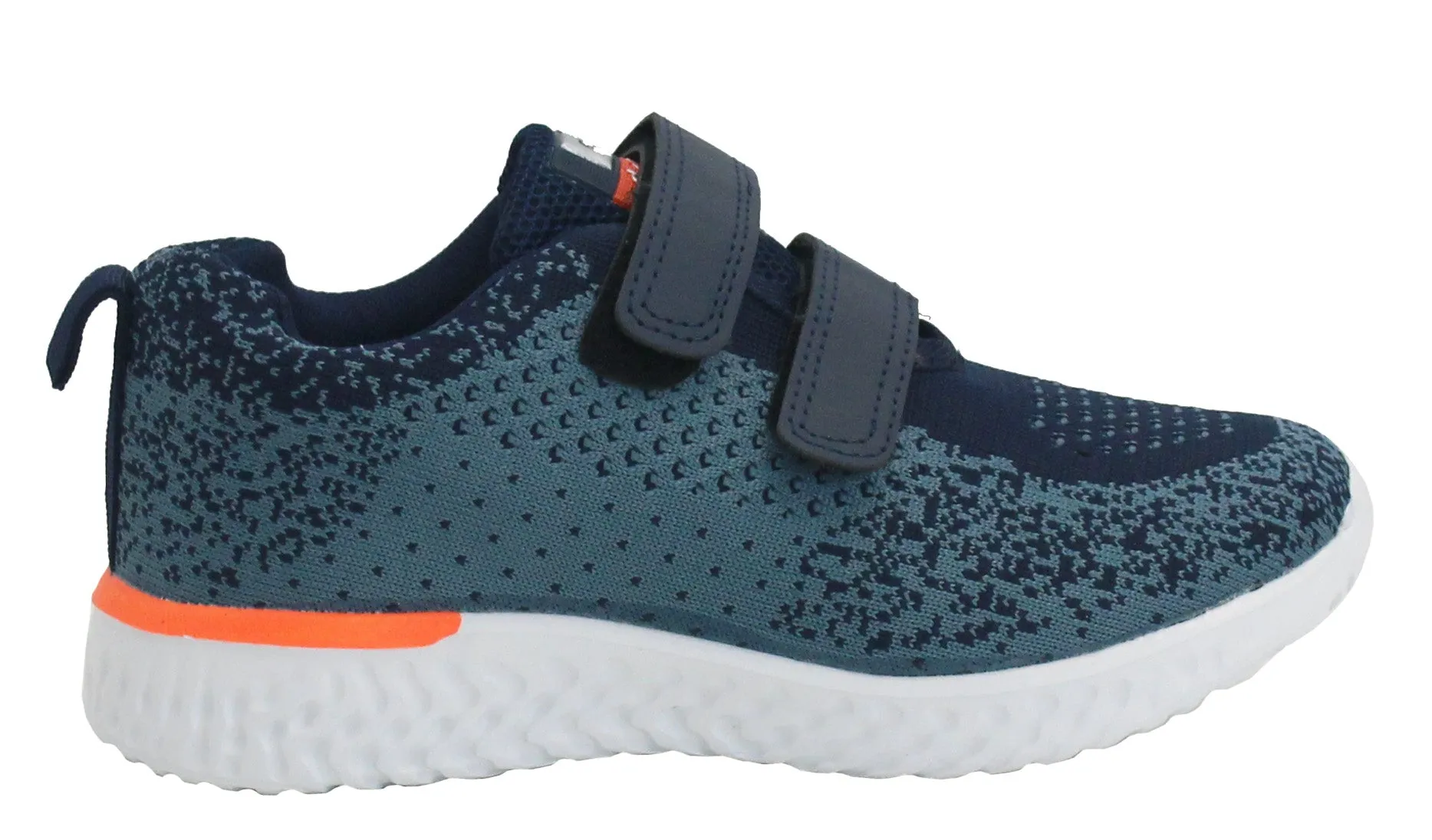 Boys Youth Kids Super Lightweight Memory Foam EVA Twin Touch Fasten Strap Casual Active Sports Trainers