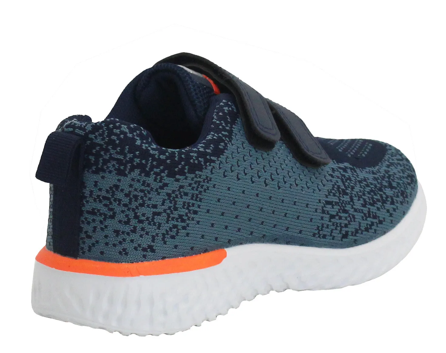 Boys Youth Kids Super Lightweight Memory Foam EVA Twin Touch Fasten Strap Casual Active Sports Trainers