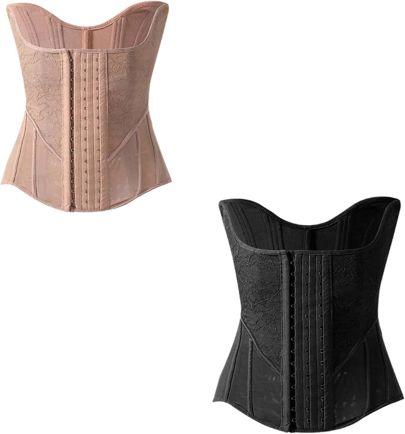 Breathable Spandex Waist Shaper Adjustable Waist Trainer Stylish Mesh Corset For Work And Postnatal Use