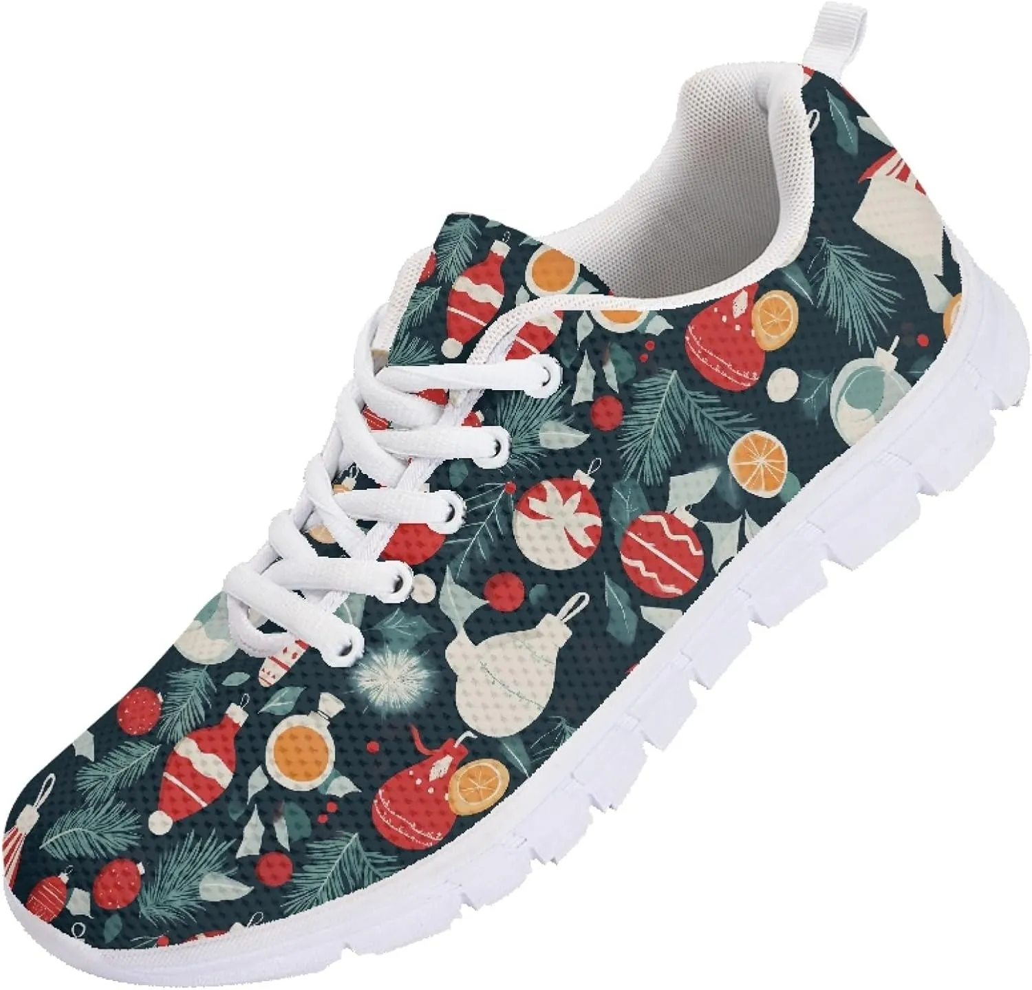 Breathable Sports Shoes for Women Teens Trainer Running Travel Sneaker Walking Low Heel Lightweight Sneakers