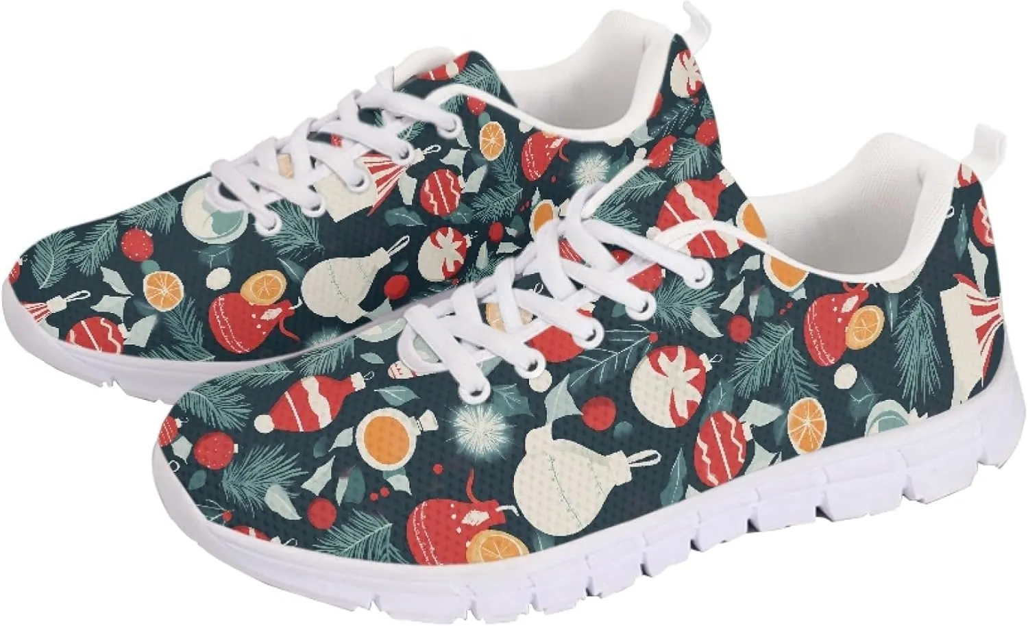 Breathable Sports Shoes for Women Teens Trainer Running Travel Sneaker Walking Low Heel Lightweight Sneakers